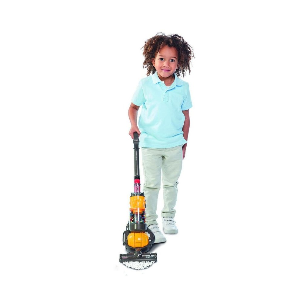 Casdon Kid-Sized Dyson Ball Toy Vacuum Cleaner Replica w/ Working Suction